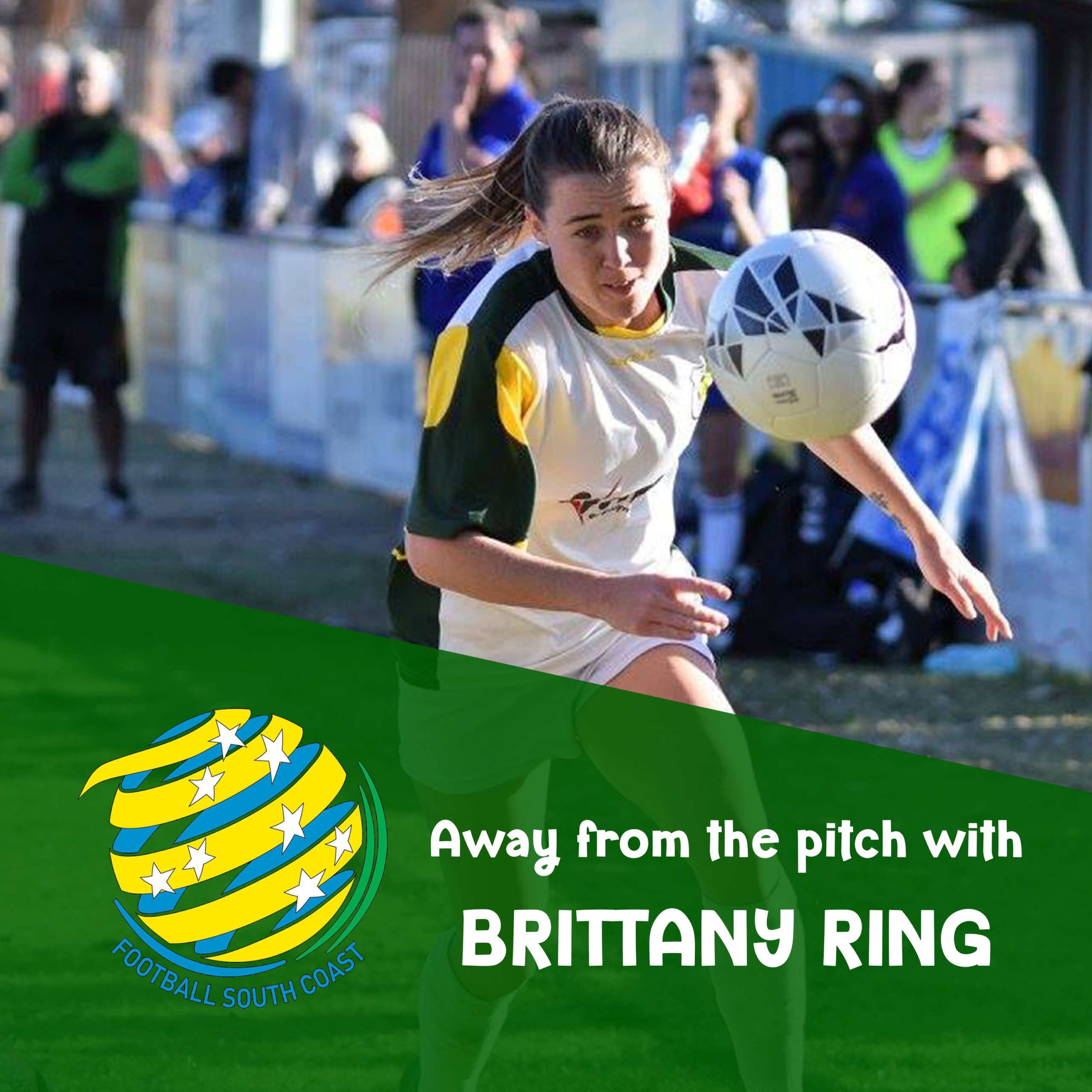 Away from the pitch Brittany Ring artwork