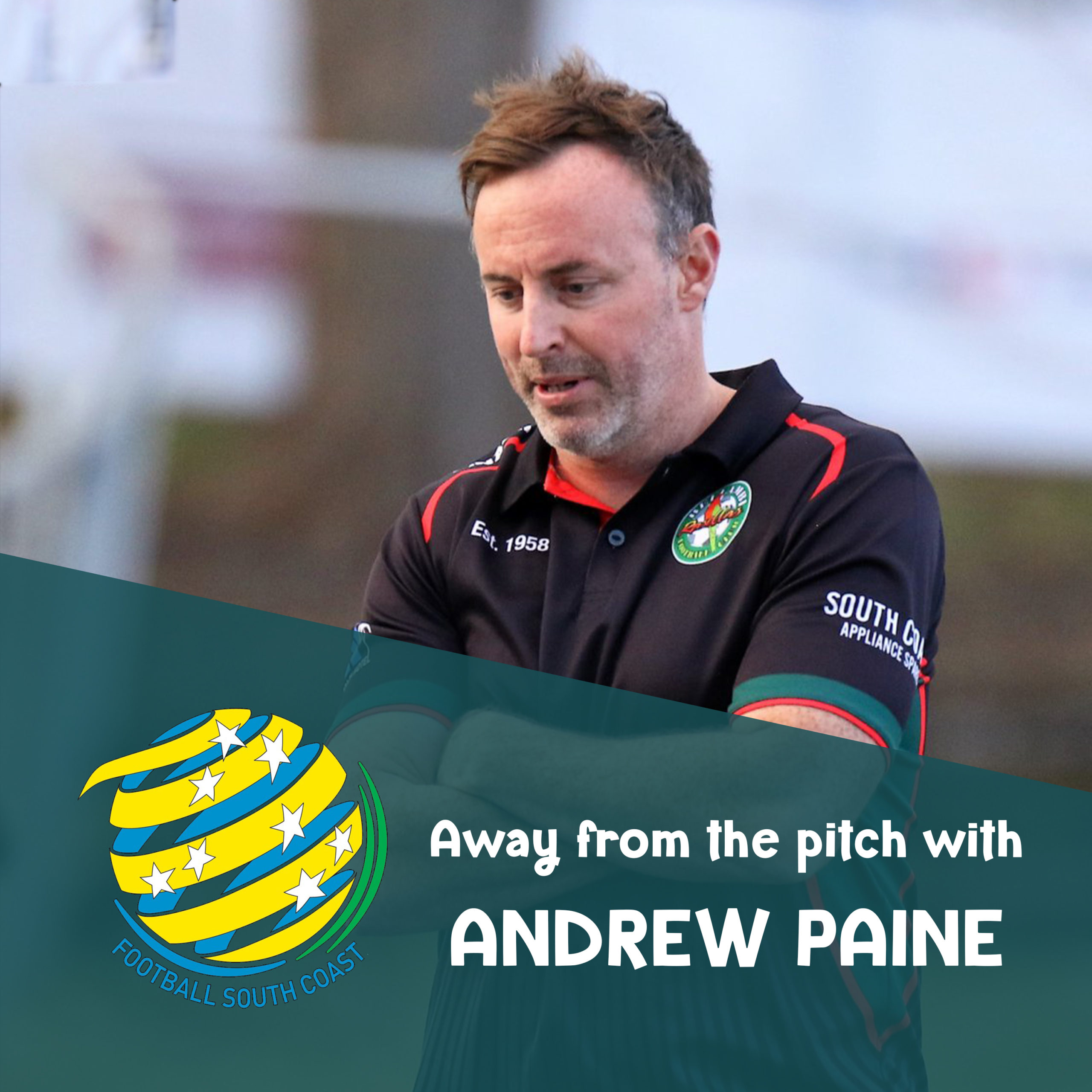 Away from the pitch with Andrew Paine artwork