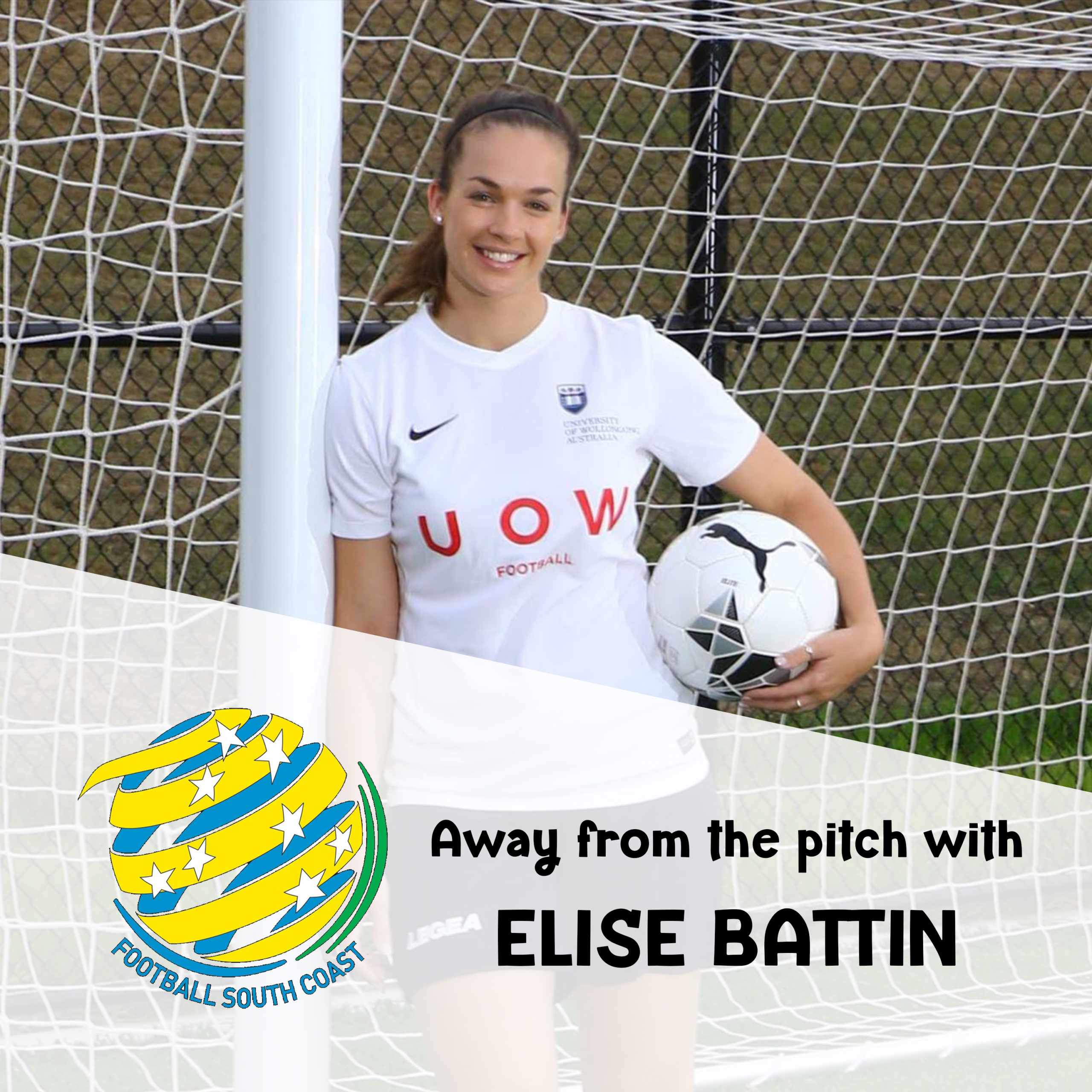 Away from the pitch with Elise Battin artwork