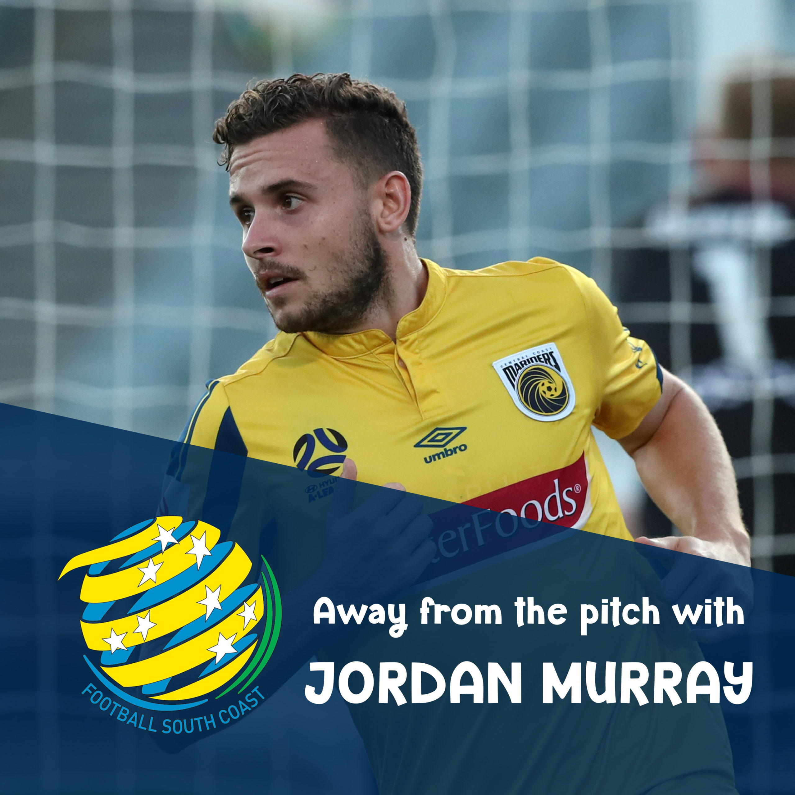 Away from the pitch with Jordan Murray artowkr