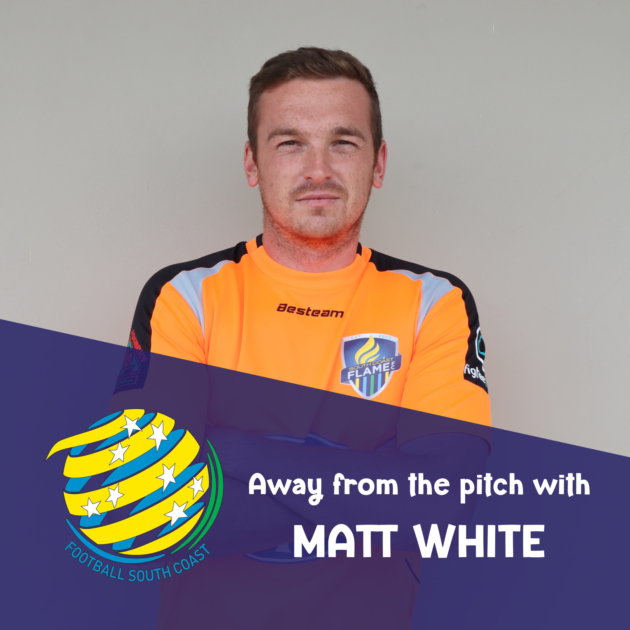 Away from the pitch with Matt White artwork